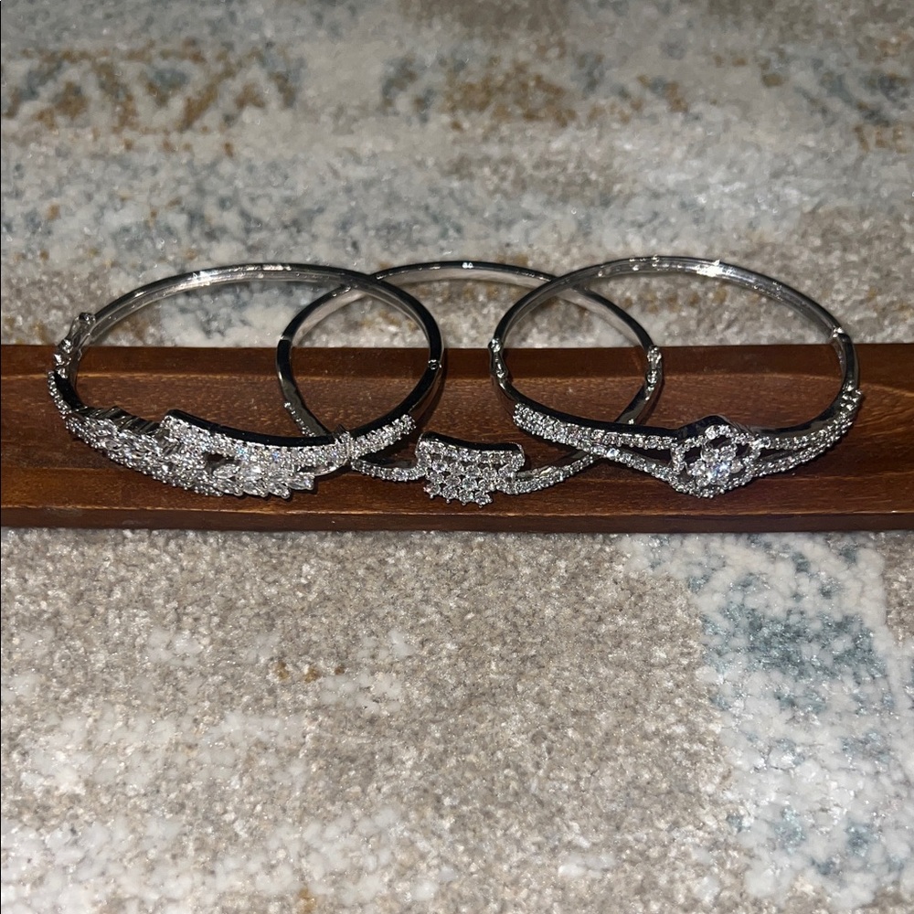 ‼️ 3 Silver Bracelets ‼️